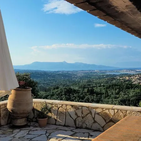 The Horizon View House In Corfu * Agioi Deka (Corfu)